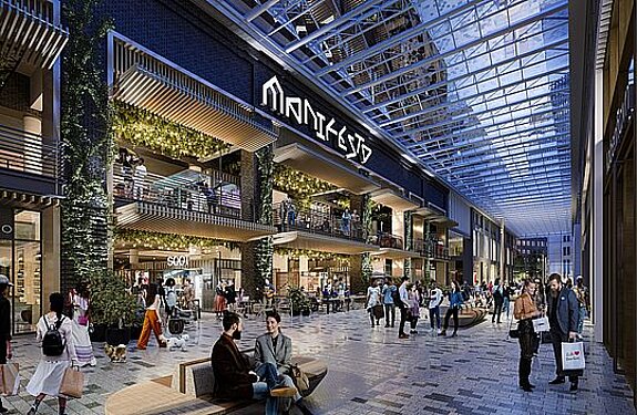 Food Hall der Zukunft bietet zahlreiche Gastro-Angebote