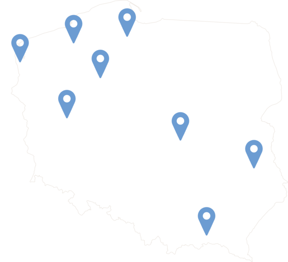 Karte Polen