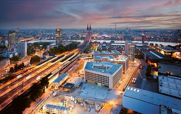 Neue Bürowelten in der MesseCity Köln